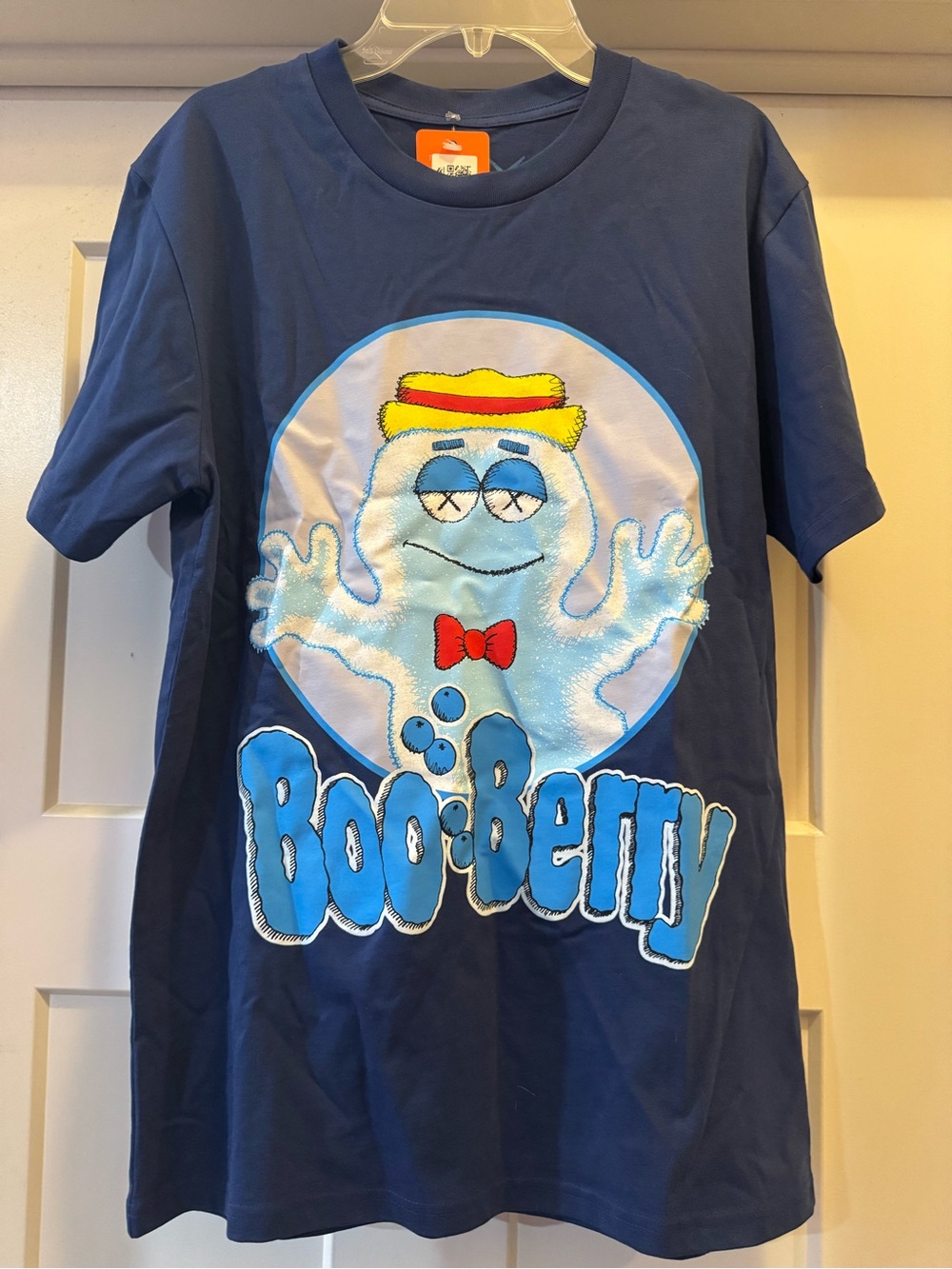 KAWS BooBerry Graphic Tee - Navy Blue